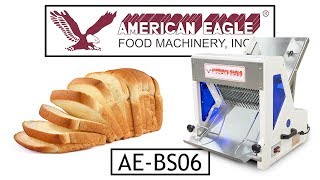 Bread Slicer, 1/2 HP, AE-BS01 American Eagle® Food Machinery