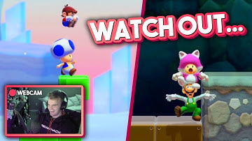 MAXIMUM Toxicity in Super Mario Maker 2 (Multiplayer Versus Mode)