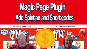 Magic Page Plugin - Add Spintax and Shortcodes For Mass Page Builders