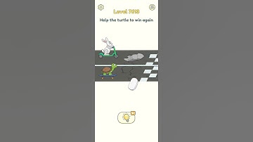 DOP 2 Level 7613 Walkthrough - "Help the turtle to win again" #shorts
