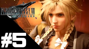 Final Fantasy 7 Remake Walkthrough Gameplay Part 5 – PS4 Pro 1080p/60fps Full HD – No Commentary