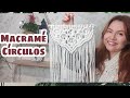 Macramé tutorial de círculos