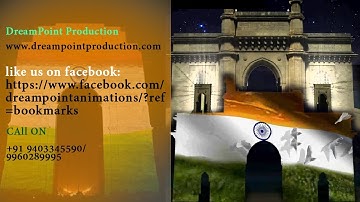 3d projection mapping on gateway of India Mumbai 15 August 2017, 9403345590