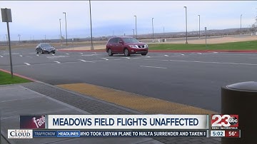 Meadows Field flights unaffected by weather