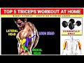 Triceps Workout At Home With Dumbbells @BuddyFitness