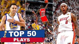 50 GREATEST NBA Finals Plays of All Time