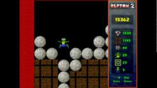 Repton 2 - Caverns Walkthrough - Part 10
