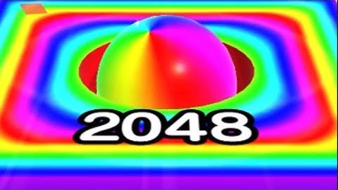 BALL RUN 2048  - All  Levels Gameplay IOS  (Part 79).