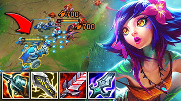 Neeko, but I disguise as a Cannon Minion the entire game (AND DESTROY EVERYONE)