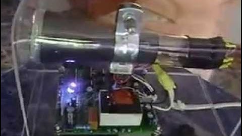 Analog oscilloscope clock 2BP1 scope clock