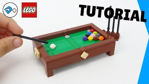 LEGO Pool table - TUTORIAL