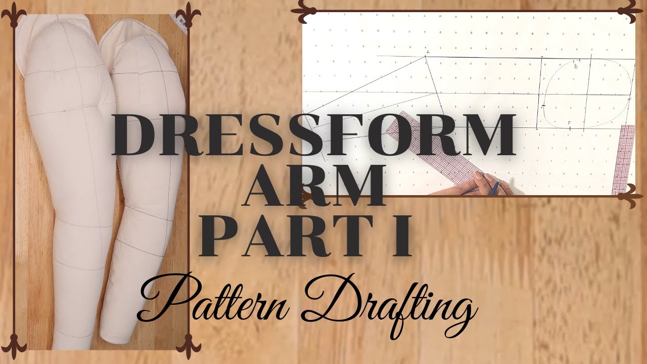 Making a mini dress form (half scale, quarter scale and even smaller!) 