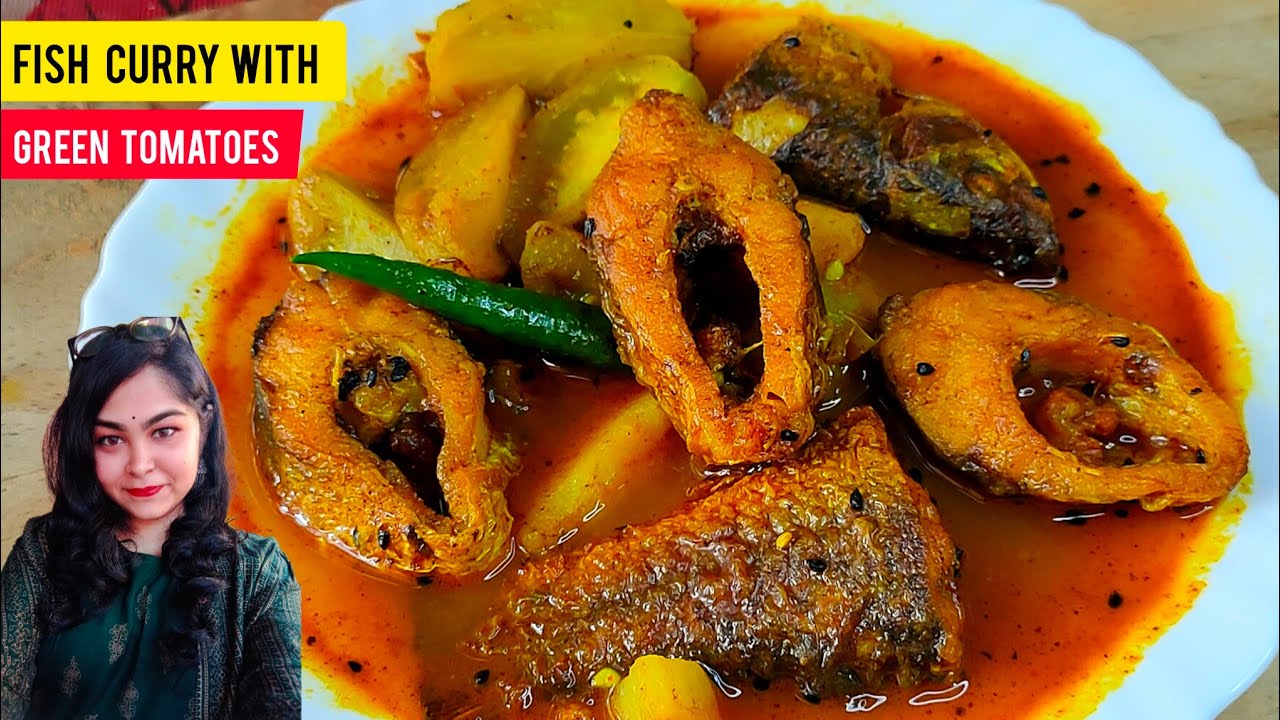 Cooking Fish Curry with Kacha Tomato, Bengali Style Fish Curry with