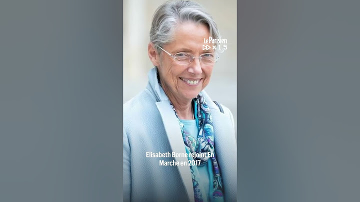 Qui est Elisabeth borne, la nouvelle Première ministre ?