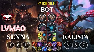 JDG LvMao Senna vs Kalista Bot - KR Patch 10.16