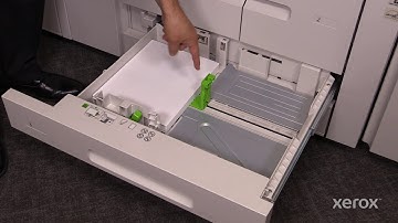 Xerox® PrimeLink® B9100/9110/9125/9136 Printer - Loading Paper in Tray 3
