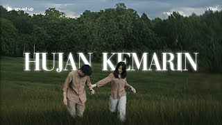 Hujan Kemarin - Taxi ( speed up   lyrics )🎧