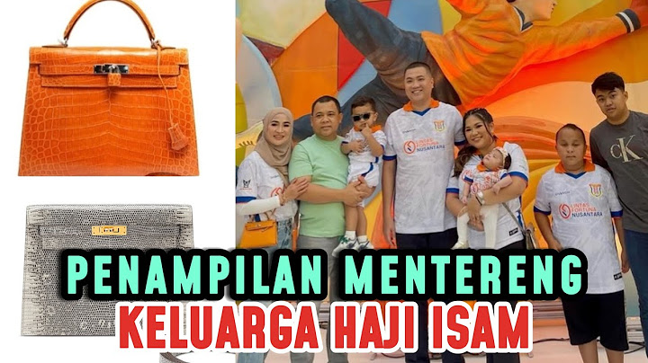 Gaya Haji Isam di Pesta Ulang Tahun Cucu, Outfit Kasual Anak dan Istri Pakai Barang Branded
