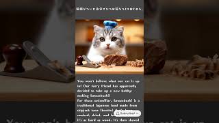 Wait, did that cat just do THAT?! Genius level!　#cat #catshorts #memes #asmr #asmrsounds #tuna  #