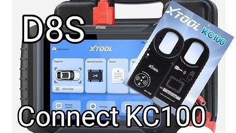 Xtool -D8S Connect  KC100 Key Reader