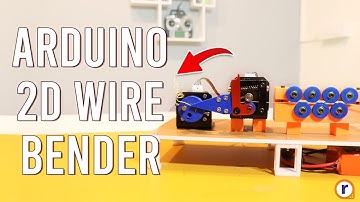 DIY Arduino based 2d wire bender | Arduino Projects