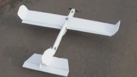 How to crash land this Scratch Build Foam RC Plane