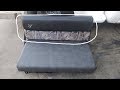 How to make motorhome backrest cover from Scratch ( By Meca)