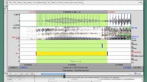 Praat TextGrid Annotation (Mixtepec-MixtecProject) pt02 Soundfile01.m4v