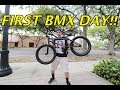 2018 Kink BMX bike unboxing + FIRST TIME RIDE!