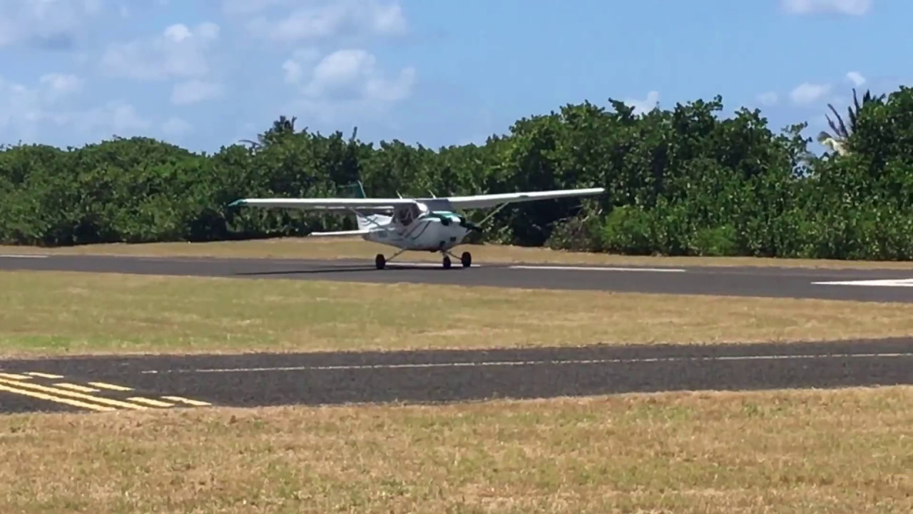 Flight pattern around La Désirade, Guadeloupe, French Antilles, from