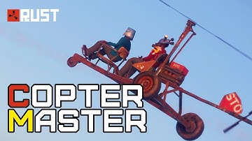 🚁 RUST MINICOPTER MASTERS / 👍 TOP MINICOPTER TRICKS