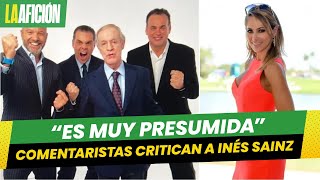 Filtran video de José Ramón, Faitelson, Luis García y Martinoli criticando a Inés Sainz