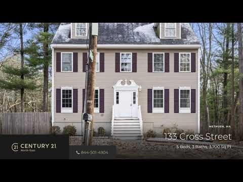 133 Cross Street, Methuen, MA home video tour