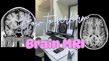 Brain MRI scan protocol on GE 1.5T| full step by step tutorial for beginners