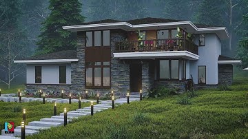 Villa in the Fog | Lumion Cinematic Animation | 3Ds Max Modelling | Walkthrough | Lumion Walkthrough