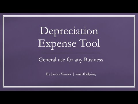 Video: Where To Attribute Depreciation