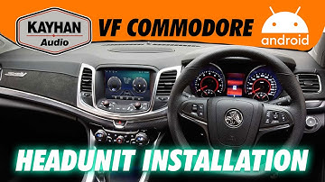 Kayhan Audio VF Commodore Head Unit Upgrade, Plug & Play