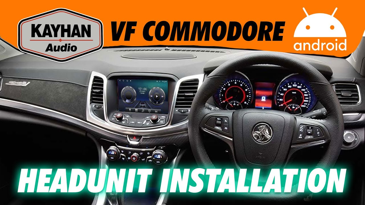 Kayhan Audio VF Commodore Head Unit Upgrade, Plug & Play YouTube
