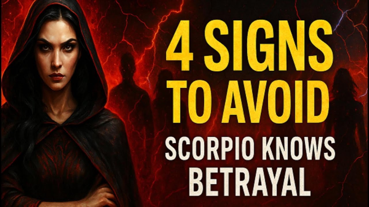 Never trust these 4 zodiac signs if you are a Scorpio 🔥🚫