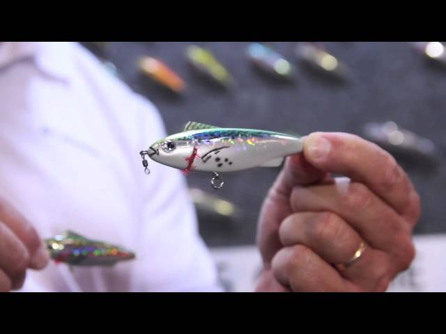 ICAST 2014 - Unfair Lures Rip-N-Slash, Greenie, Arrowhead, and custom  Mustad Hook 