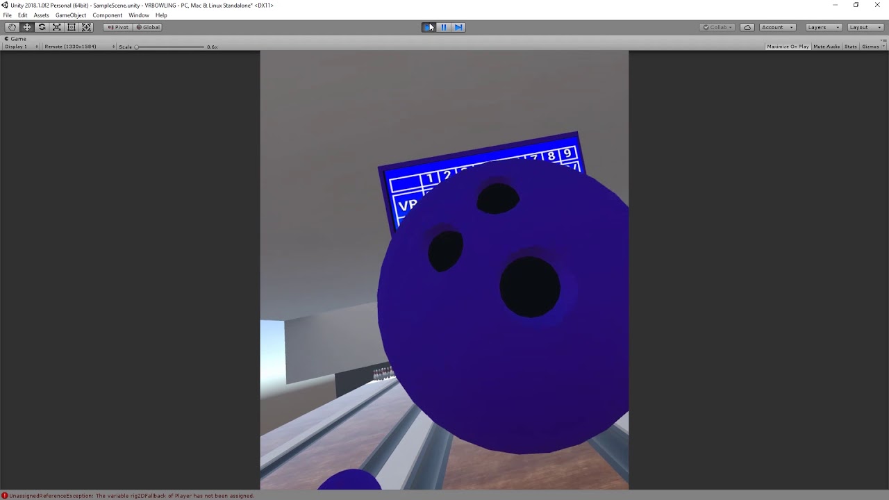 Unity 2018 | VR BOWLING!! - YouTube