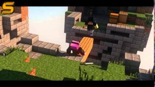 FREE MINECRAFT SKYWARS ANIMATION INTRO TEMPLATE ( Cinema 4D & After Effect screenshot 4