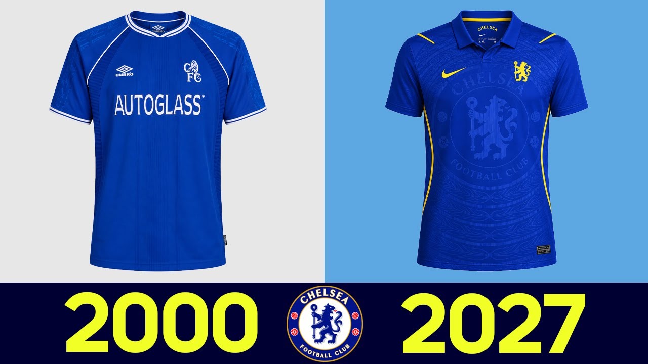 The Evolution of Chelsea Football Kit 2026-27 (2026) | All Chelsea