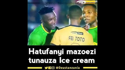 Siri ya fei Toto imevuja hatufanyi mazoezi tunauza ic crem 🤡
