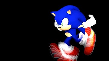 [Sonic SFM Animation] - Dreamcast Sonic Running Animation Test