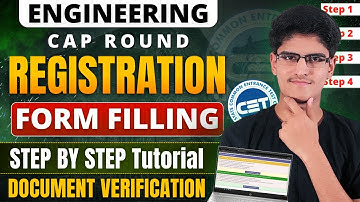 Engineering CAP Registration Form Filling | Application Form Filling Step By Step | Full Tutorial