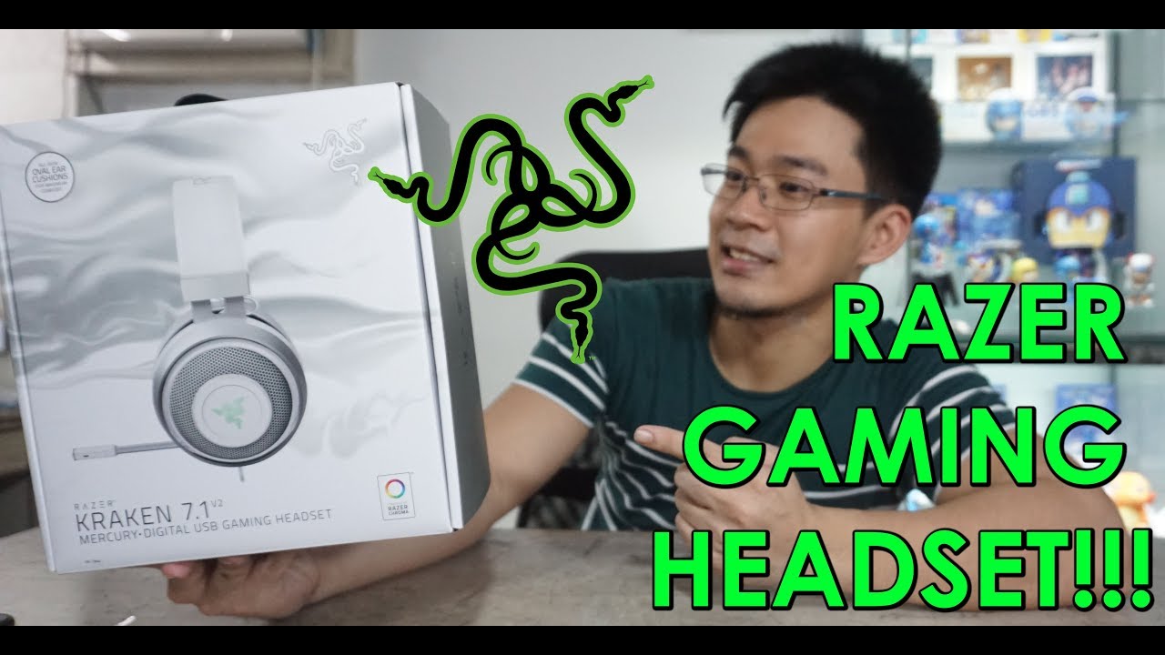 Unboxing Razer Kraken 7 1 V2 Mercury V1 Comparison alog English Youtube