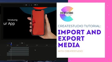 Importing Media on CreateStudio