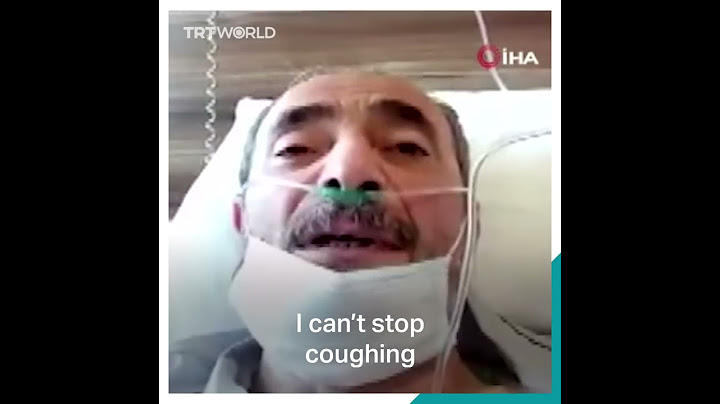 Corona patient's last words before he died of Covid-19