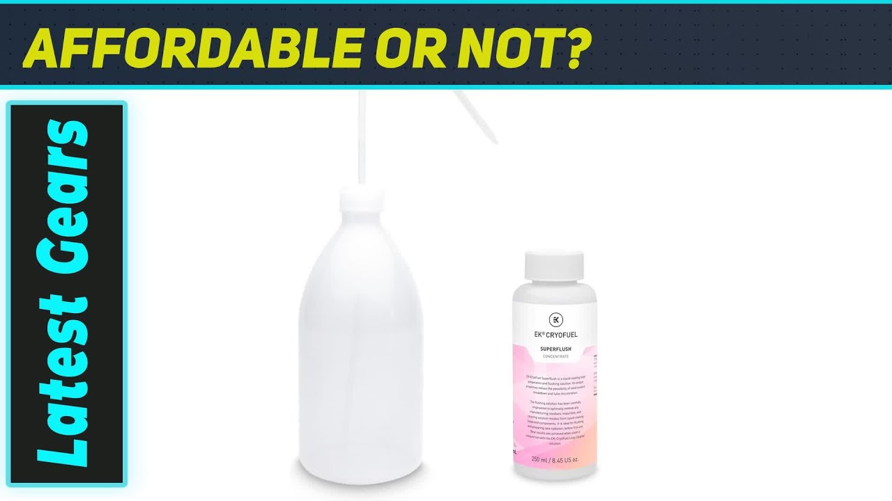 EK CryoFuel Superflush & Filling Bottle: The Ultimate Loop Prep?